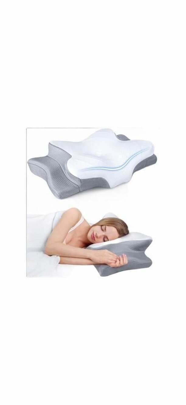 CHXXY Ergonomic Cervical Memory Foam Pillow